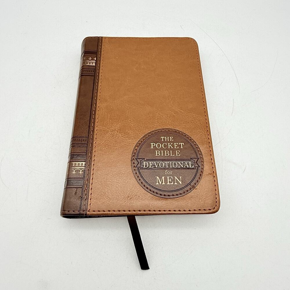 Pocket Bible Devotional for Men Imitation Leather First edition 2017